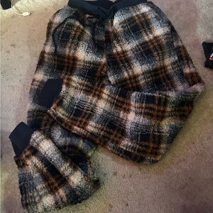 fluffy pj pants
